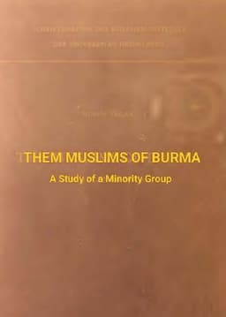 Myanmar General The Muslims of Burma Study of a Minority Group Textbook PDF